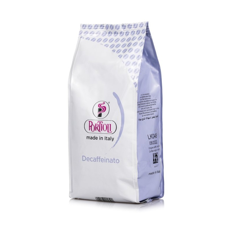 Portioli Espresso Decaffeinato 500gr. bag Portioli Espresso Decaffeinato 500gr. bag