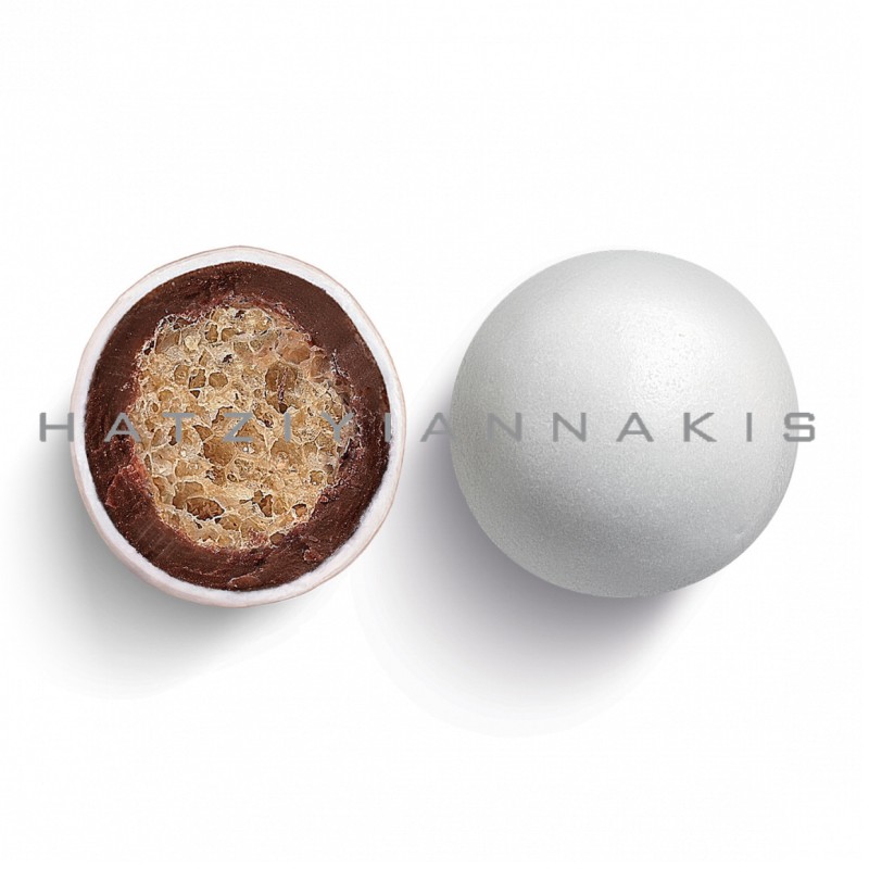 Κουφέτα Crispy Bite Λευκά σε συκευασία 700gr