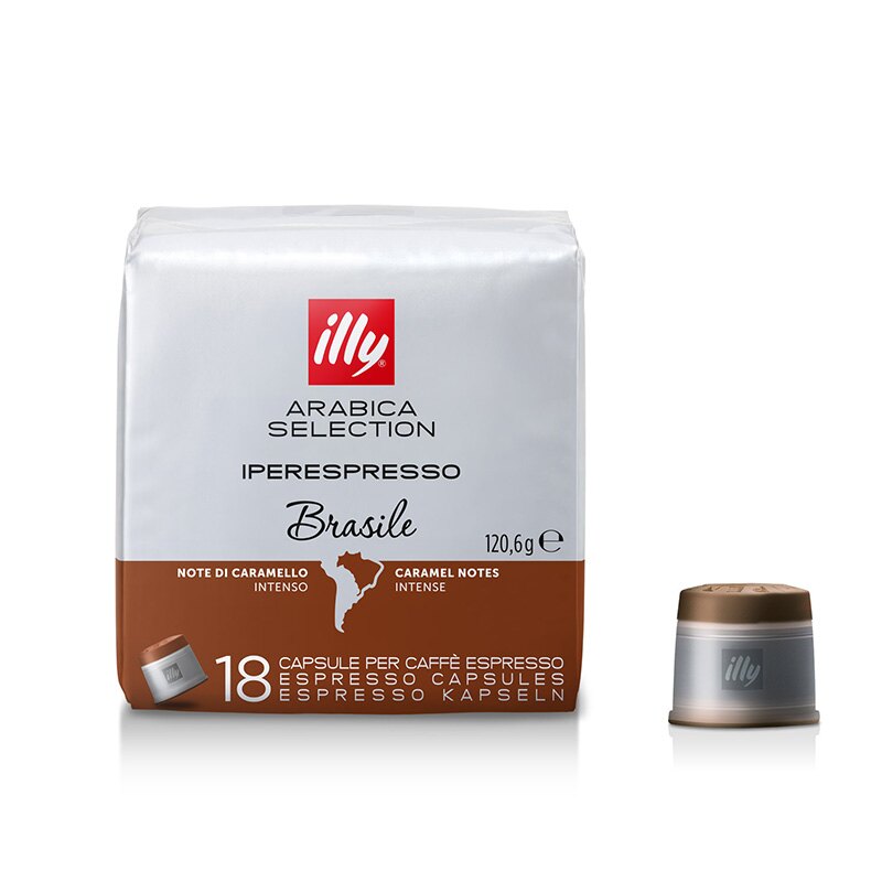 illy Ιperespresso Brazil 18 κάψουλες illy Ιperespresso Brazil 18 κάψουλες