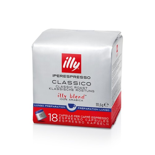 illy Ιperespresso Lungo 18 Capsules illy Ιperespresso Lungo 18 Capsules