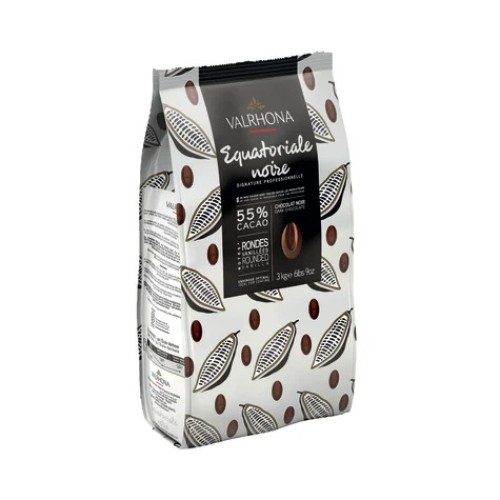 Valrhona Κουβερτούρα 55% Equatoriale (250g)