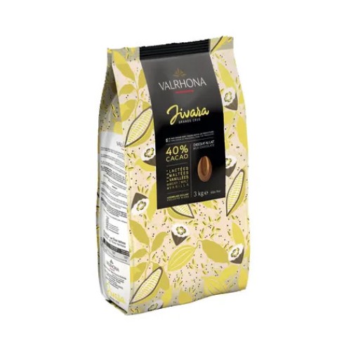 Valrhona Κουβερτούρα 40% Milk Jivara (250g)