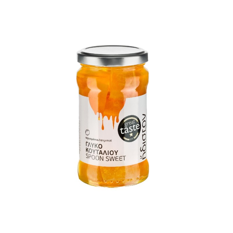 Ήδιστον Γλυκό Κουταλιού Περγαμόντο 380gr. Ήδιστον Γλυκό Κουταλιού Περγαμόντο 380gr.
