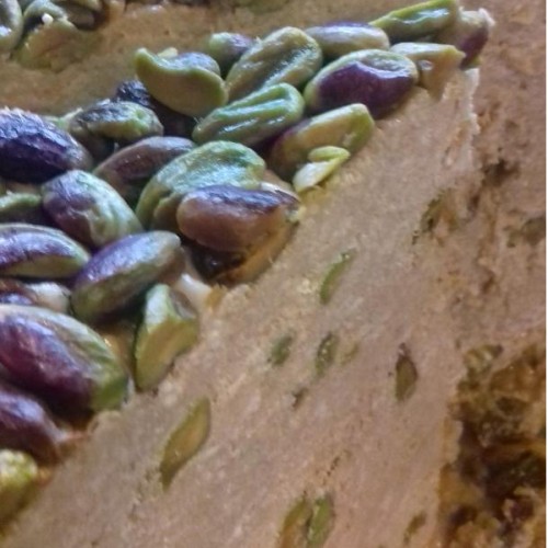 Χειροποίητος Χαλβάς Θεσ/κης με Φυστίκι Αιγίνης 500γρ