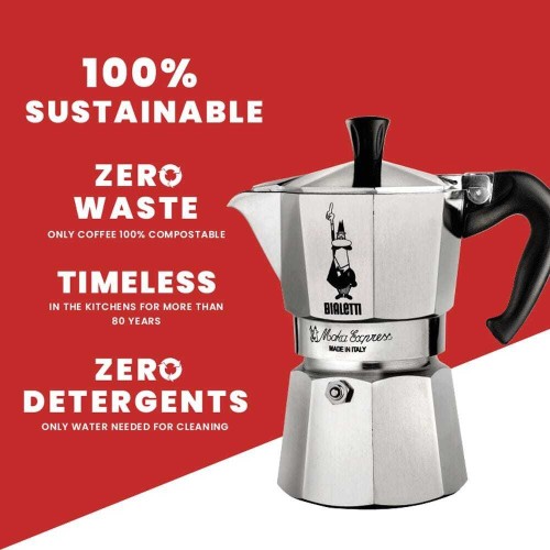 Bialetti Moka 1φλ. Bialetti Moka 1φλ.