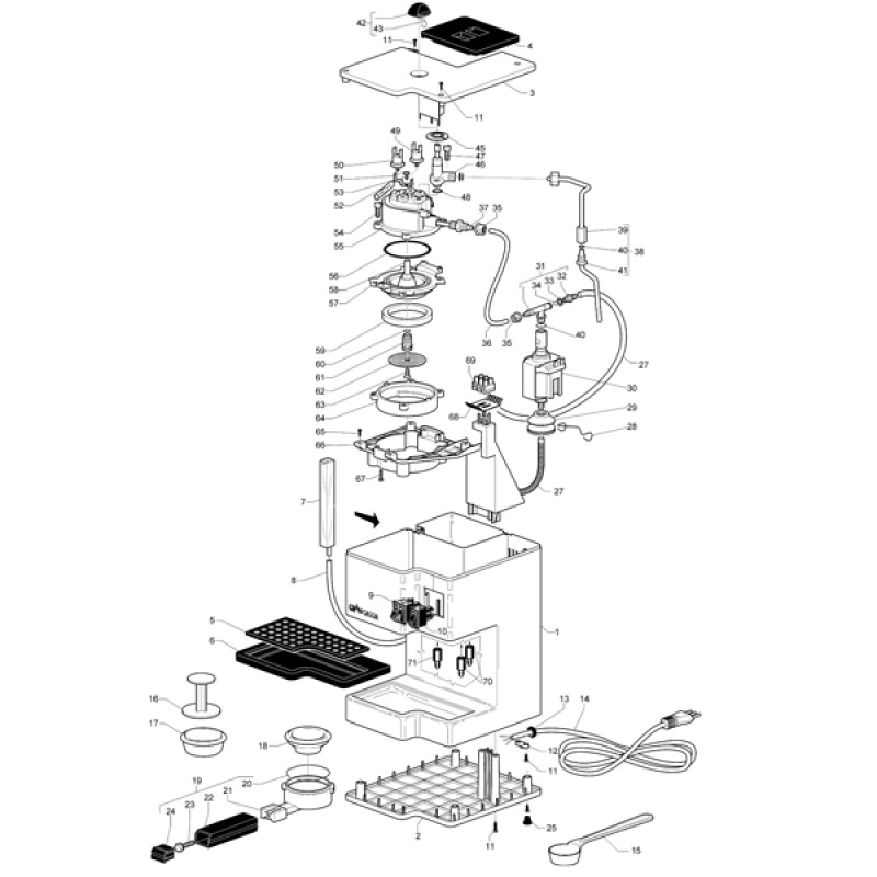 Gaggia Carezza Deluxe - Gran Style - Viva ντουζιέρα