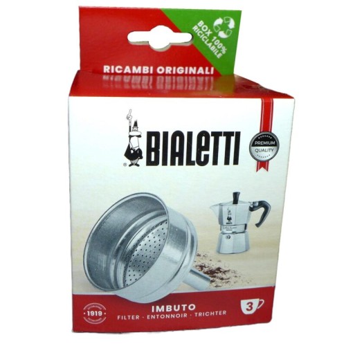 BIALETTI Moka 3φλ Χωνί