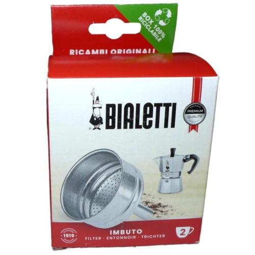 BIALETTI Moka 2φλ χωνί