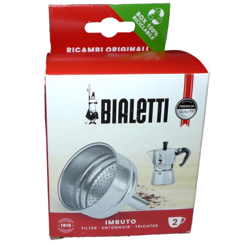 BIALETTI Moka 2φλ χωνί BIALETTI Moka 2φλ χωνί