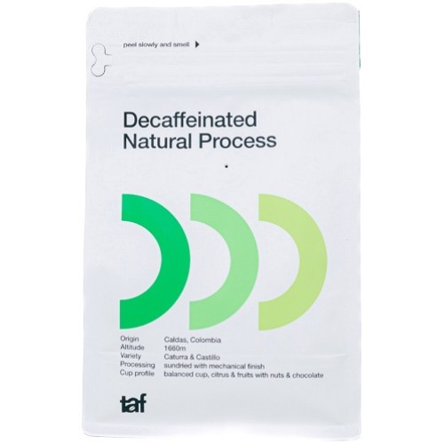 Taf Decaffeinated 250gr