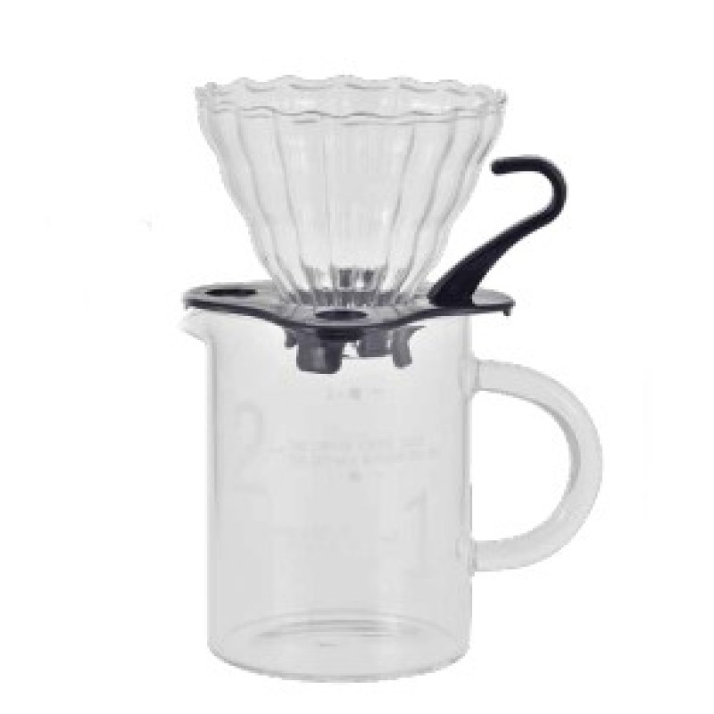 Belogia Glass Coffee Dripper Set 400ml Belogia Glass Coffee Dripper Set 400ml