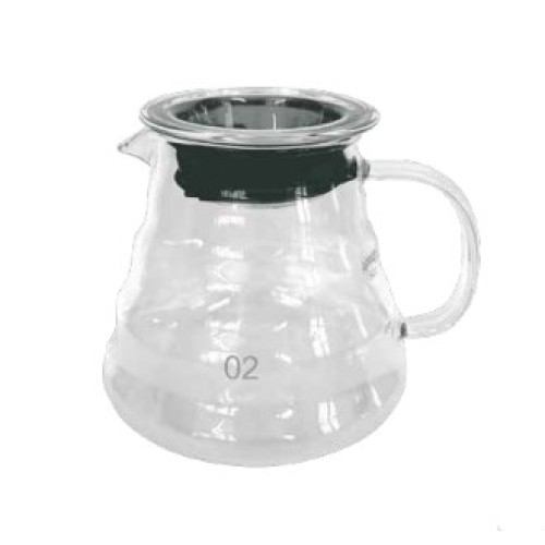 Belogia Γυάλινη κανάτα σερβιρίσματος καφέ 700ml