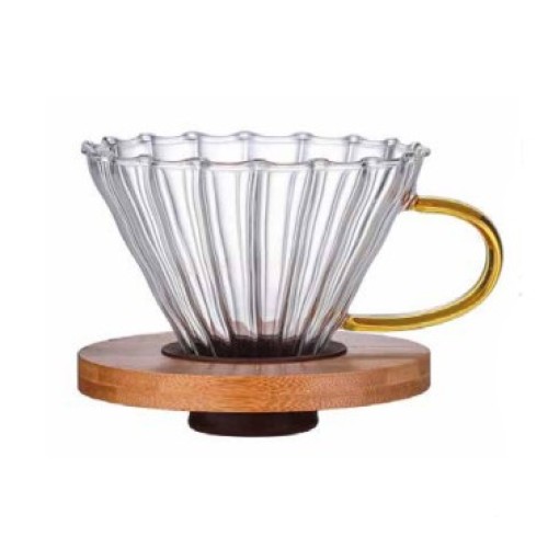Belogia Coffee Dripper με Χερούλι Γυάλινο