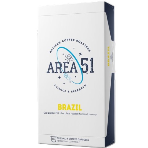AREA 51 Brazil 10 Συμβατές Κάψουλες AREA 51 Brazil 10 Συμβατές Κάψουλες