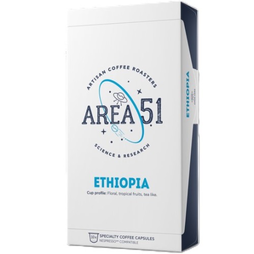 AREA 51 Ethiopia 10 Συμβατές Κάψουλες AREA 51 Ethiopia 10 Συμβατές Κάψουλες