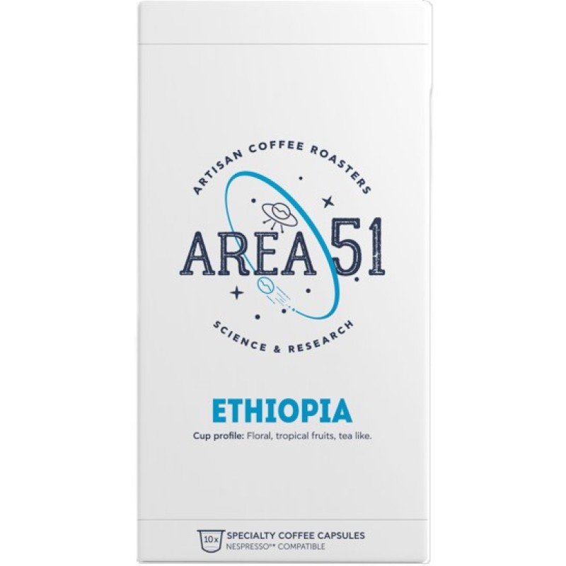 AREA 51 Ethiopia 10 Συμβατές Κάψουλες AREA 51 Ethiopia 10 Συμβατές Κάψουλες