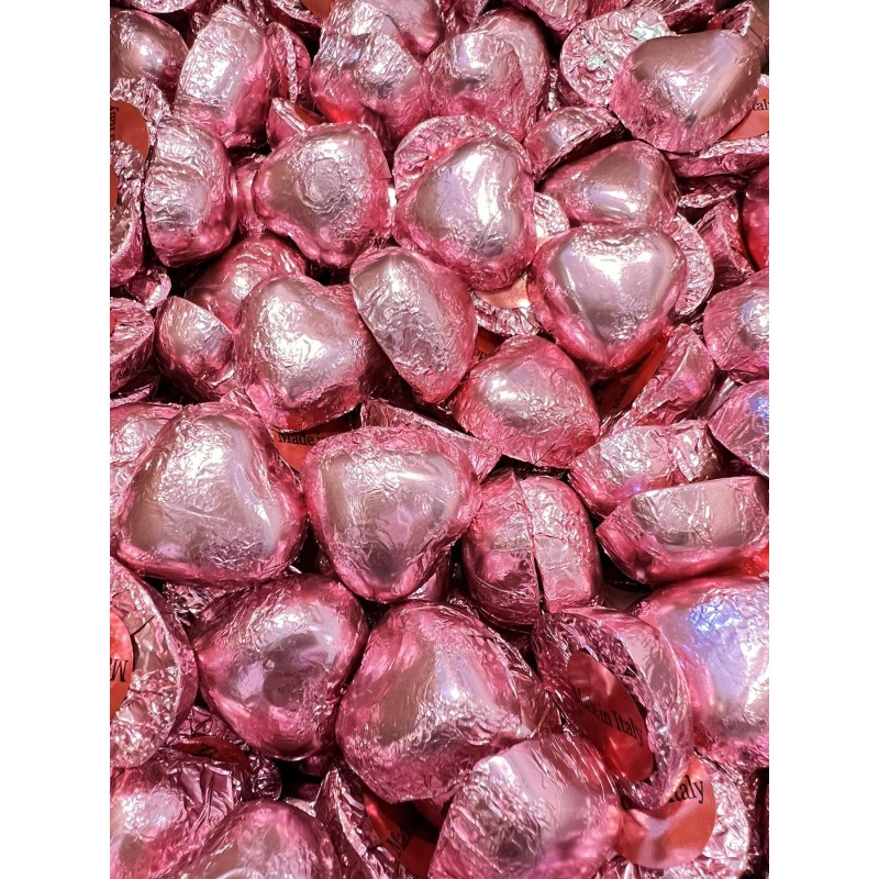 Καρδιές Πραλίνας Ροζ 300γρ