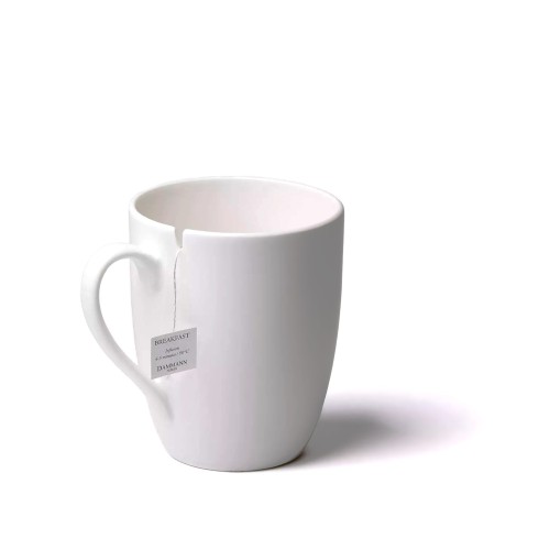 Dammann κούπα λευκή τσαγιού 350ml Dammann κούπα λευκή τσαγιού 350ml