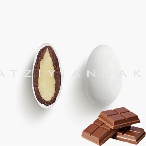 Κουφέτα Choco Almond Γάλακτος σε συσκευασία 1Kg