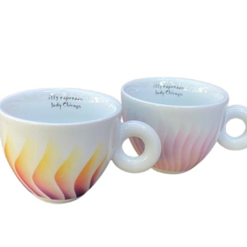 illy Cappuccino cup Judy Chicago 170cc