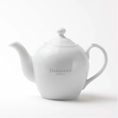 Dammann Τσαγιέρα Λευκή Πορσελάνη 600ml