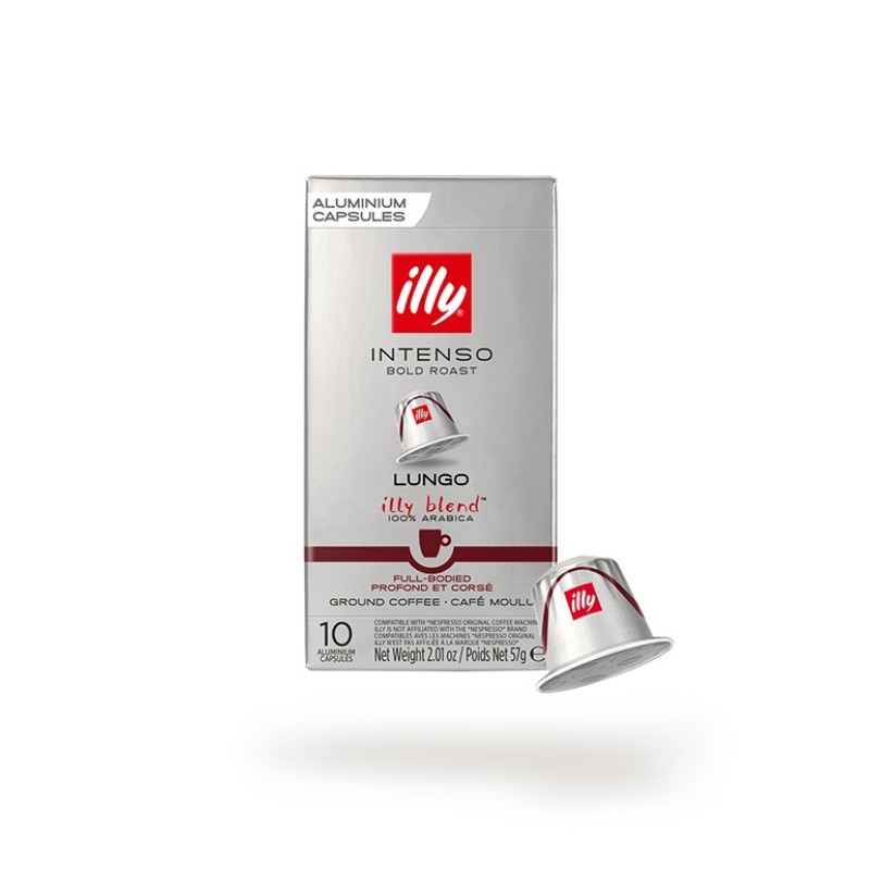 illy Intenso Lungo Bold Roast συμβατές κάψουλες 10τεμ illy Intenso Lungo Bold Roast συμβατές κάψουλες 10τεμ