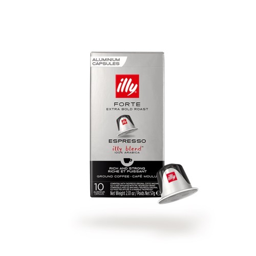 illy Forte Extra Bold Roast συμβατές κάψουλες 10τεμ