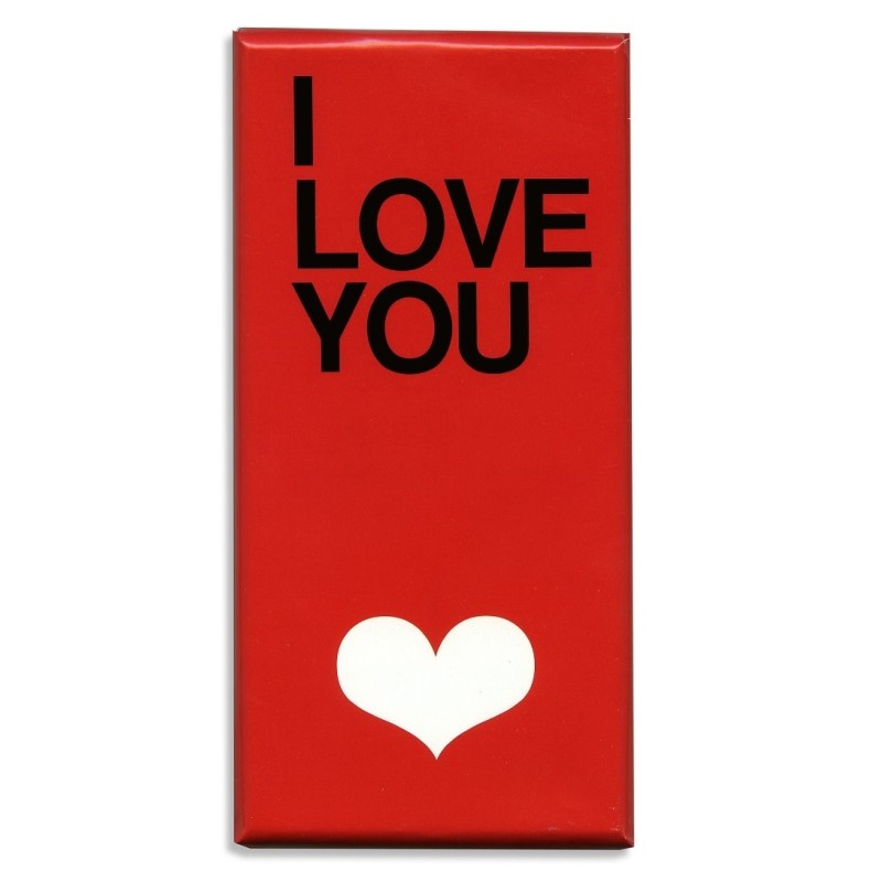 Σοκολάτα Γάλακτος I love you 80g