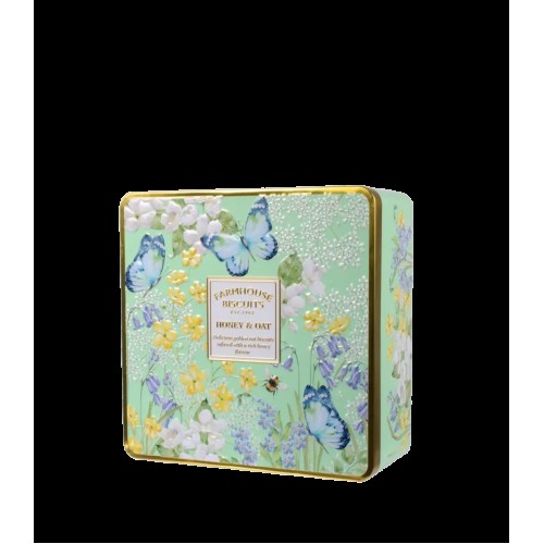 Farmhouse Biscuits Honey & Oat Tin 250g