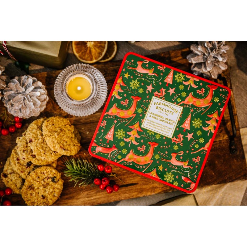 Farmhouse Traditional Biscuits Tin 250g