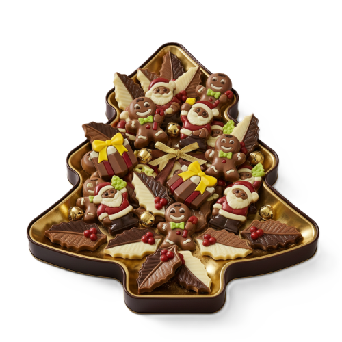 Σοκολατάκια Χριστουγεννιάτικες Φιγούρες