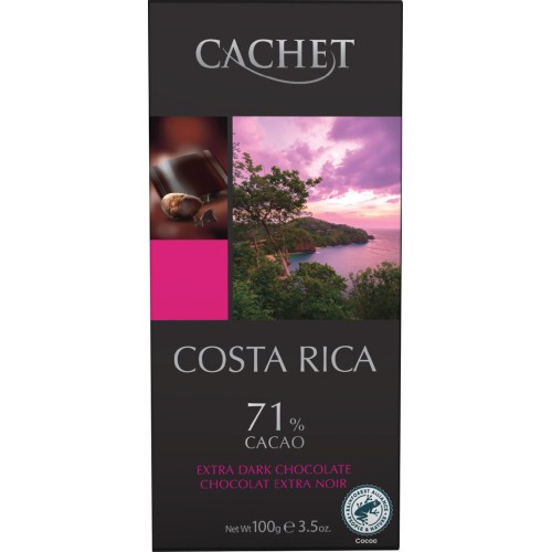 Cachet Σοκολάτα Bitter 71% Costa Rica 100gr