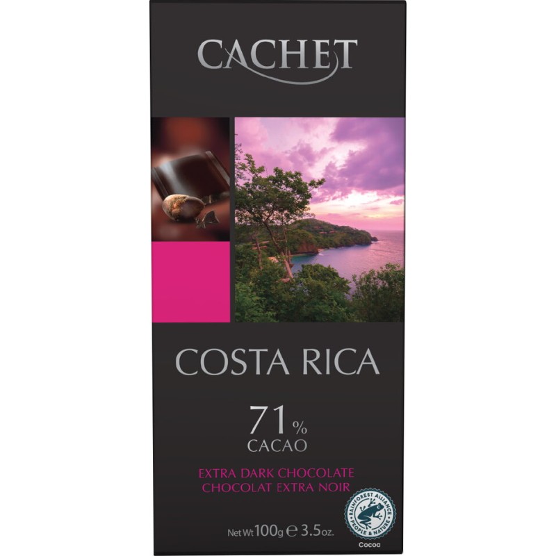 Cachet Σοκολάτα Bitter 71% Costa Rica 100gr Cachet Σοκολάτα Bitter 71% Costa Rica 100gr
