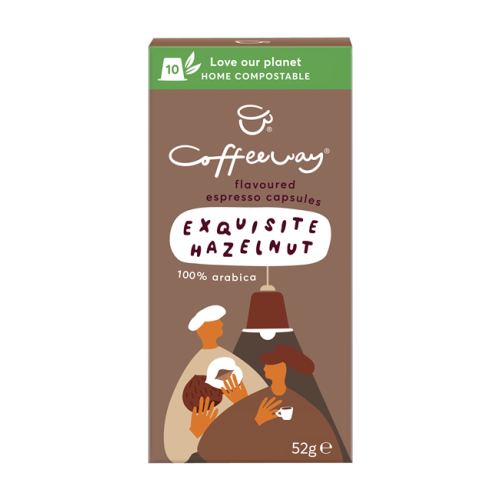 Coffeeway Exquisite Hazelnut 10 Capsules