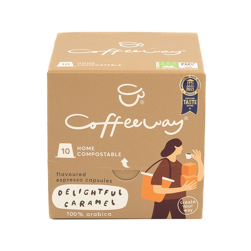 Coffeeway Delightful Caramel 10 Capsules