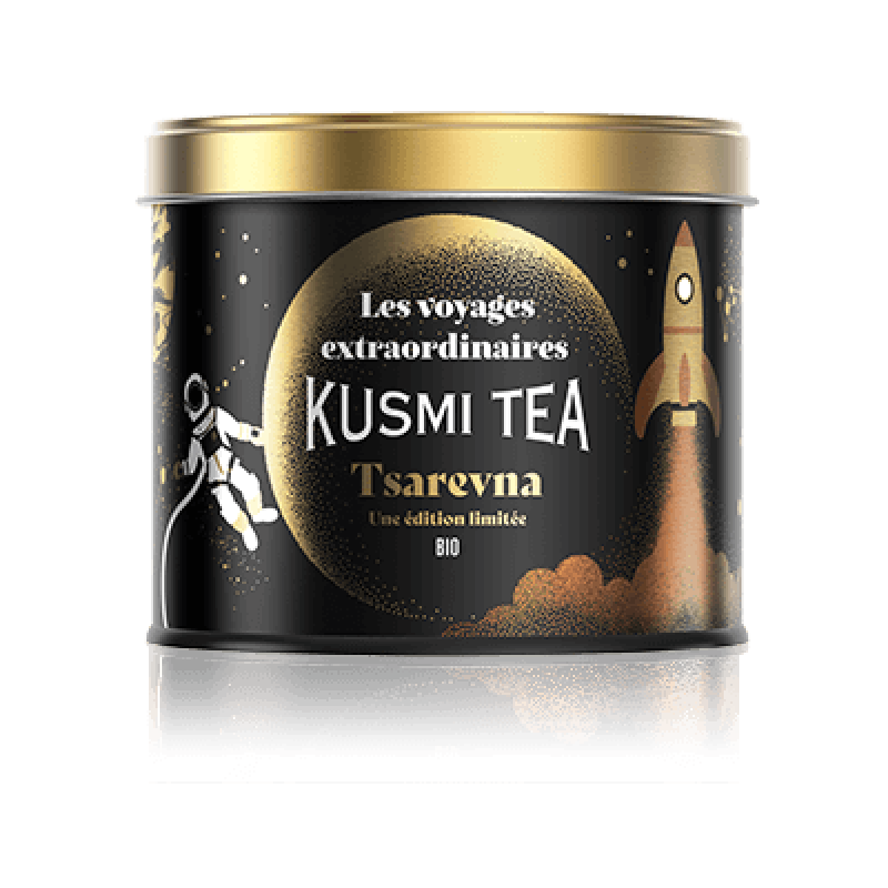 Kusmi Tea Tsarevna 2025 metal tin 120g Kusmi Tea Tsarevna 2025 metal tin 120g