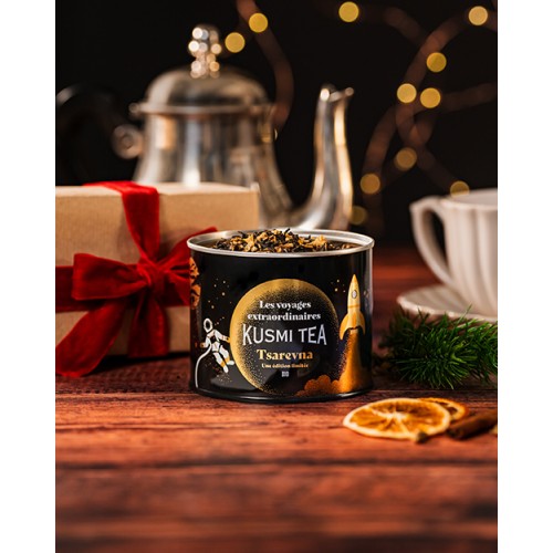 Kusmi Tea Tsarevna 2025 metal tin 120g Kusmi Tea Tsarevna 2025 metal tin 120g