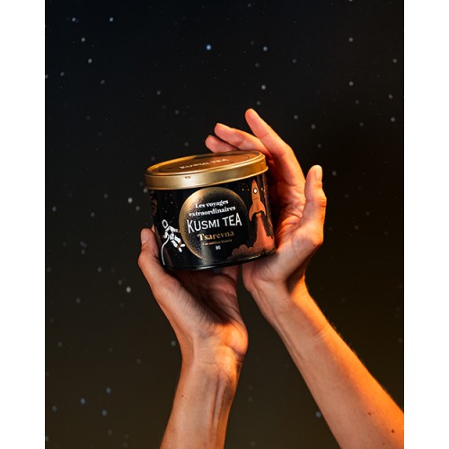 Kusmi Tea Tsarevna 2025 metal tin 120g Kusmi Tea Tsarevna 2025 metal tin 120g