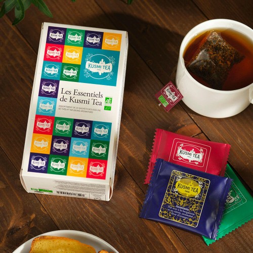 KUSMI TEA Essentials Bio Tea 24φ. KUSMI TEA Essentials Bio Tea 24φ.