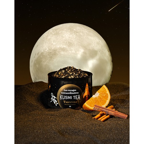 Kusmi Tea Tsarevna 2025 metal tin 120g Kusmi Tea Tsarevna 2025 metal tin 120g