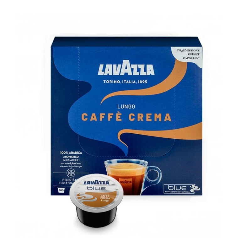 Lavazza Blue Cafe Crema Lungo Κιβ. 100τεμ
