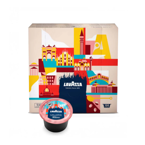 Lavazza Blue Galleria Milan Διπλή Δόση Κιβ. 100τμχ.