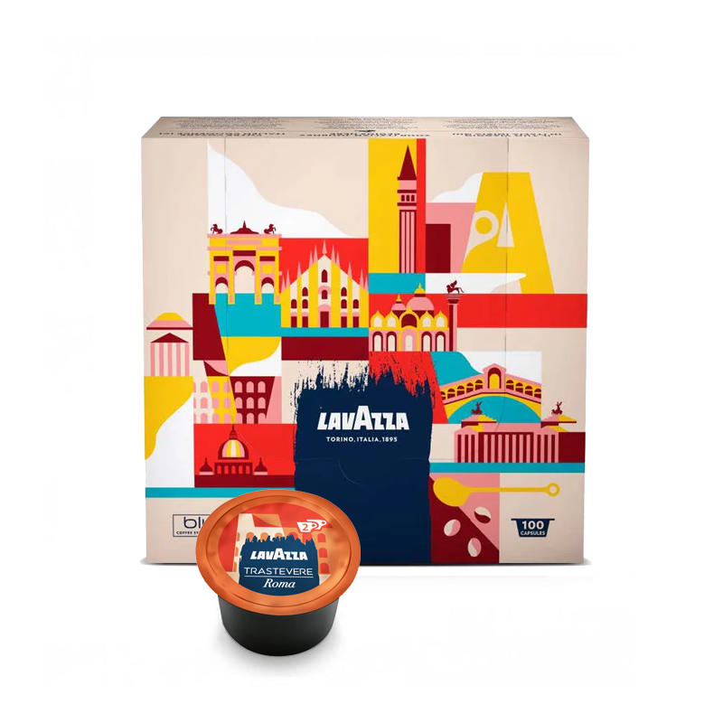 Lavazza Blue Trastevere Roma Διπλή Δόση Κιβ. 100τμχ.