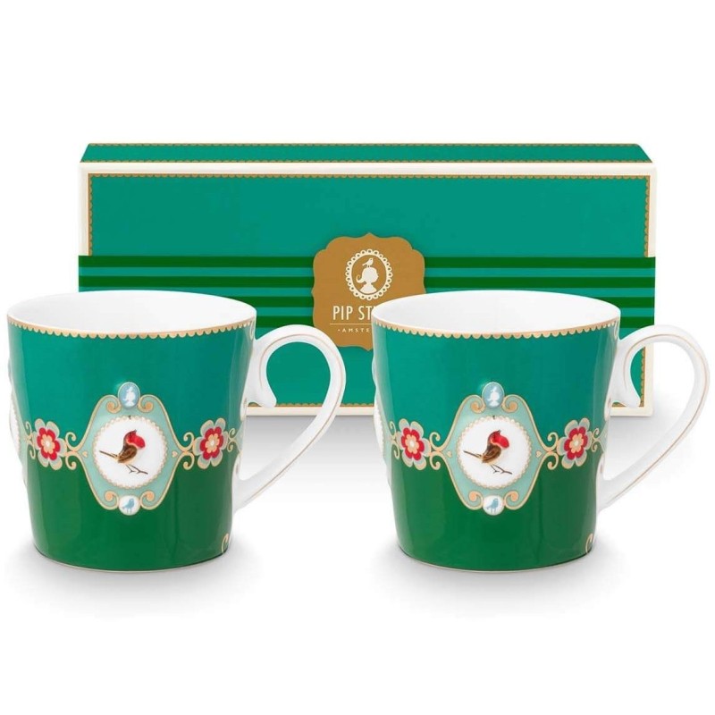 Κούπα Love Birds Green Large 300ml