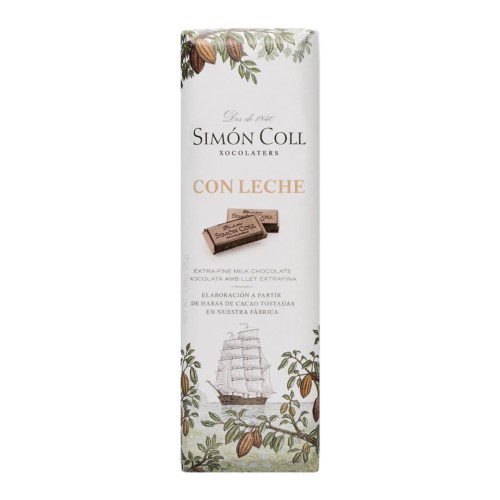 Simon Coll Σοκολάτα Γάλακτος Χωρίς Ζάχαρη 25gr