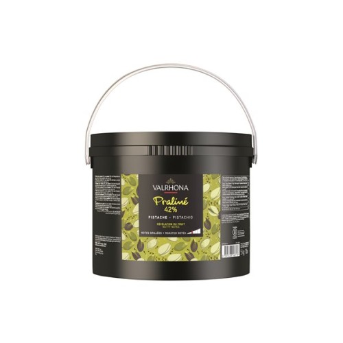 VALRHONA PRALINE FRUITE PISTACHE 42% 5KG