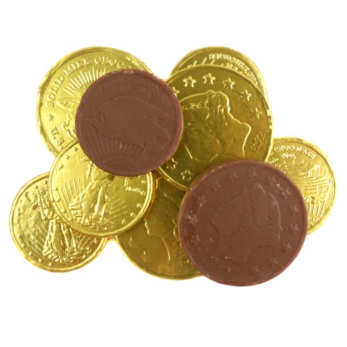 Λίρες σοκολατένιες χρυσές γάλακτος 100γρ