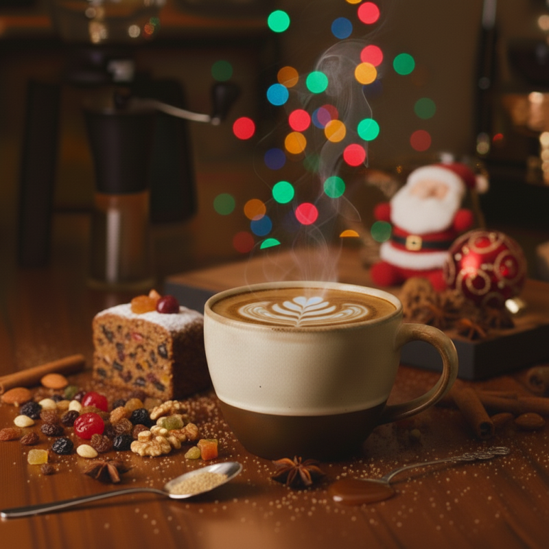 Αρωματικός Καφές Christmas Cake Χωρίς Καφεϊνη 200gr