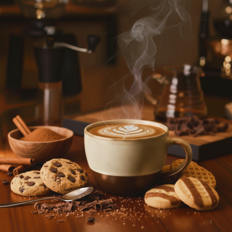 Αρωματικός Καφές Μπισκότο Χωρίς Καφεϊνη 200gr