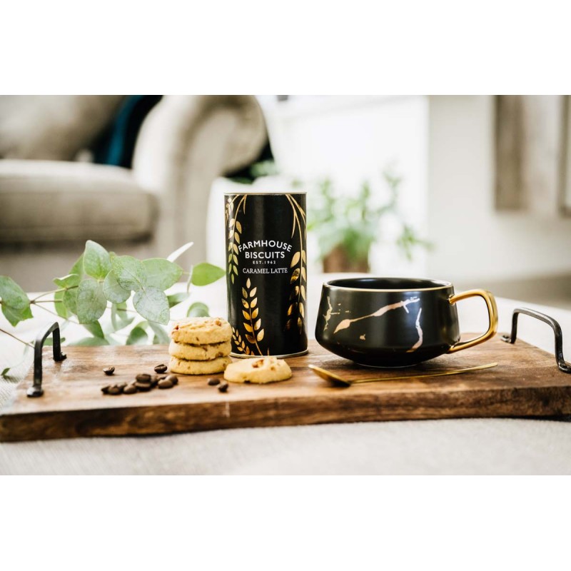 Farmhouse Traditional Coffee Caramel Biscuits Tube 100g